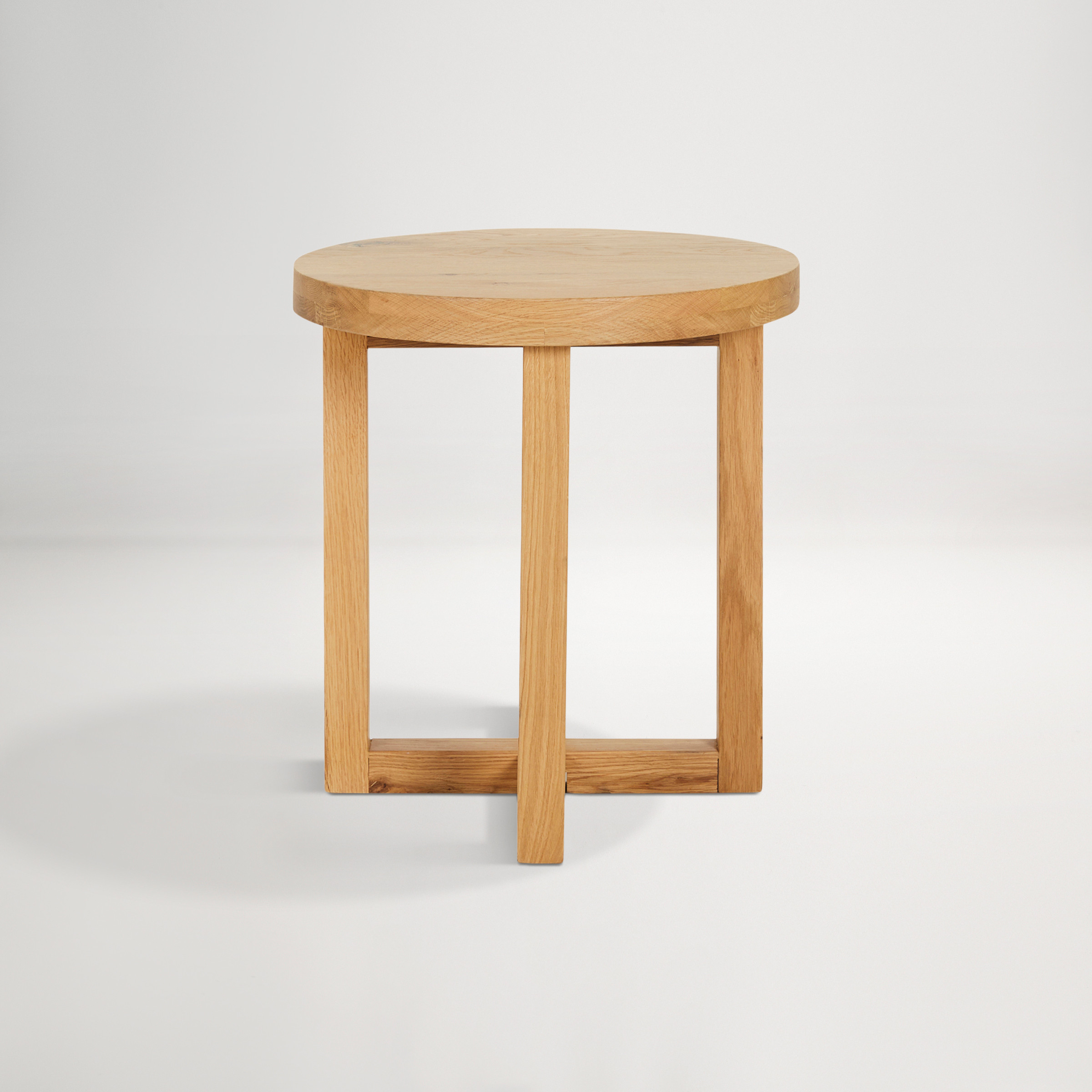 Bronte Oak  Side Table -  Natural