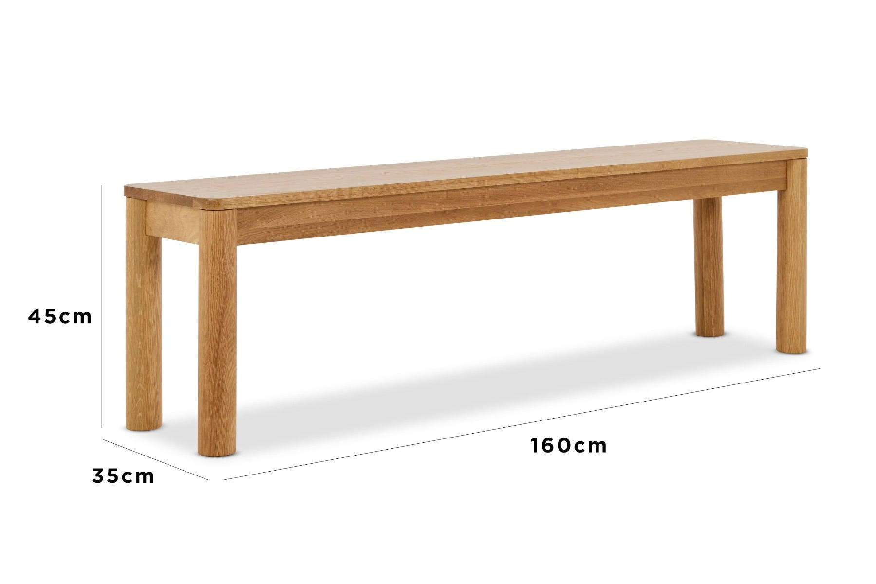 a wooden table with legs