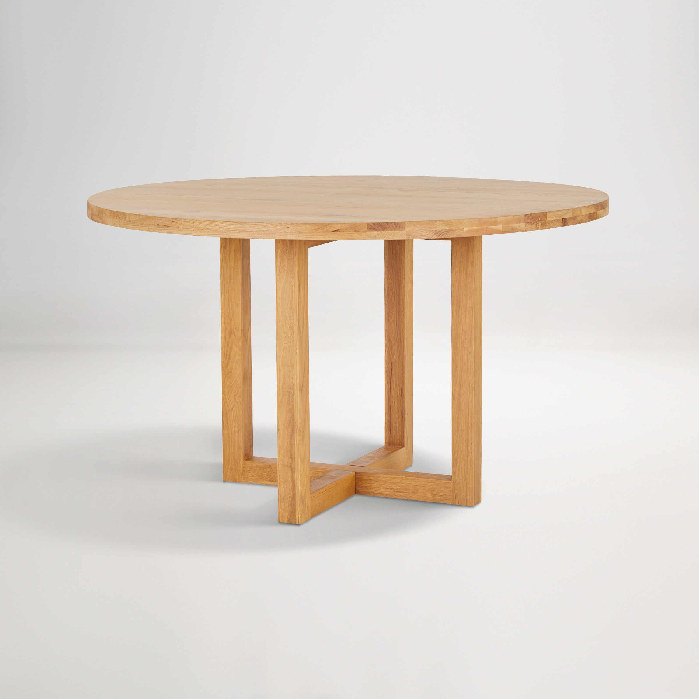 Bronte Oak Dining Table 130cm  - Natural