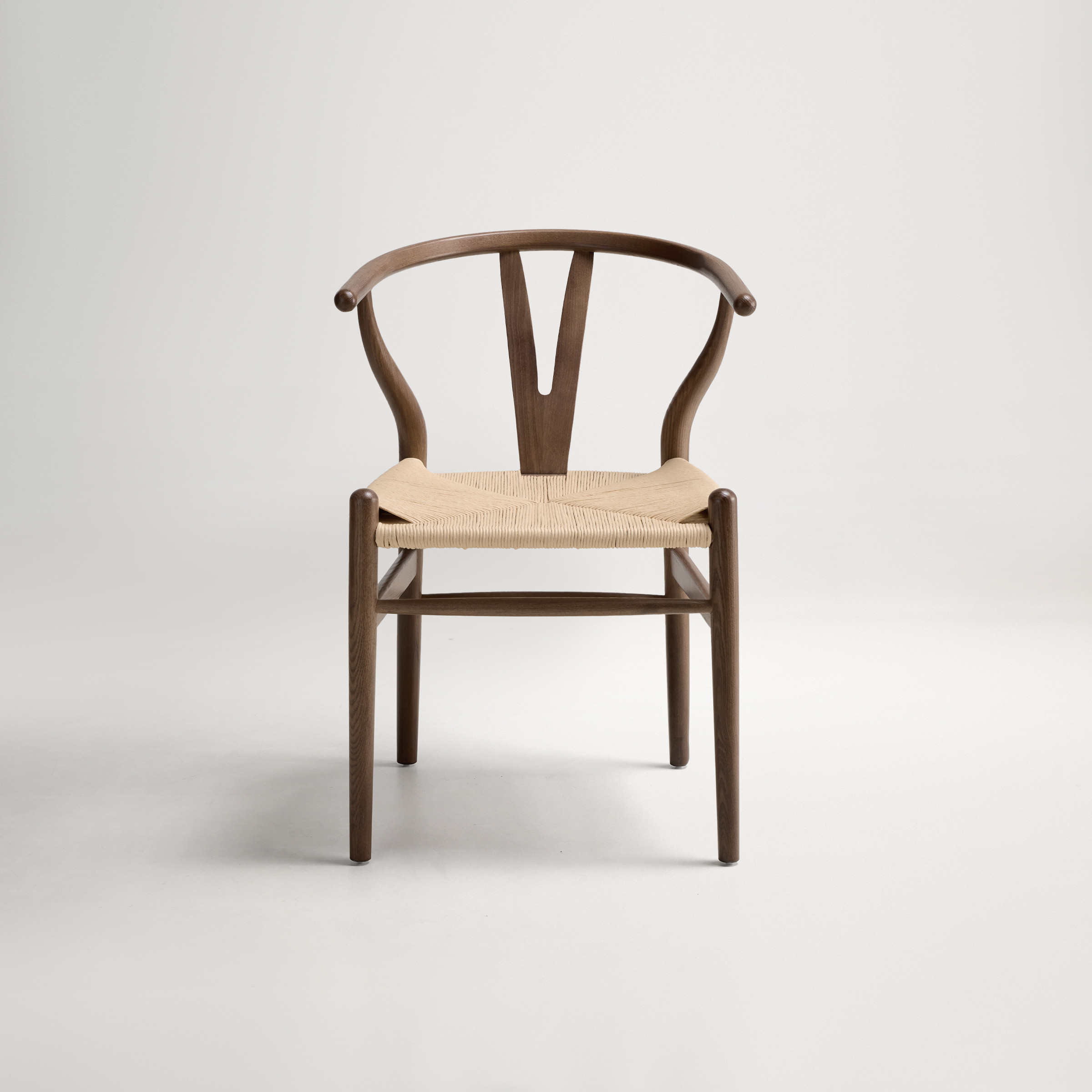 Wishbone Ark Dining Chair -  Brown