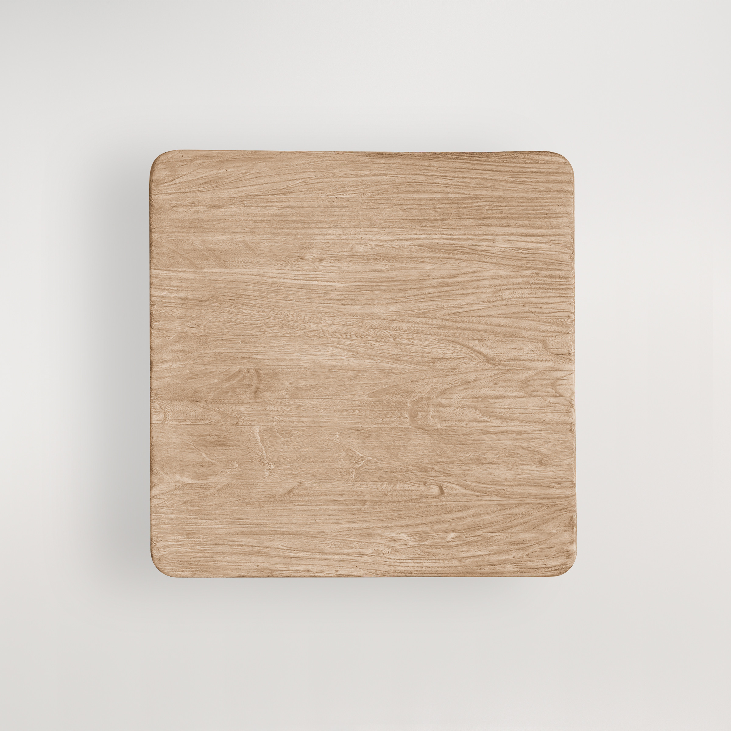 a wooden board with a white background