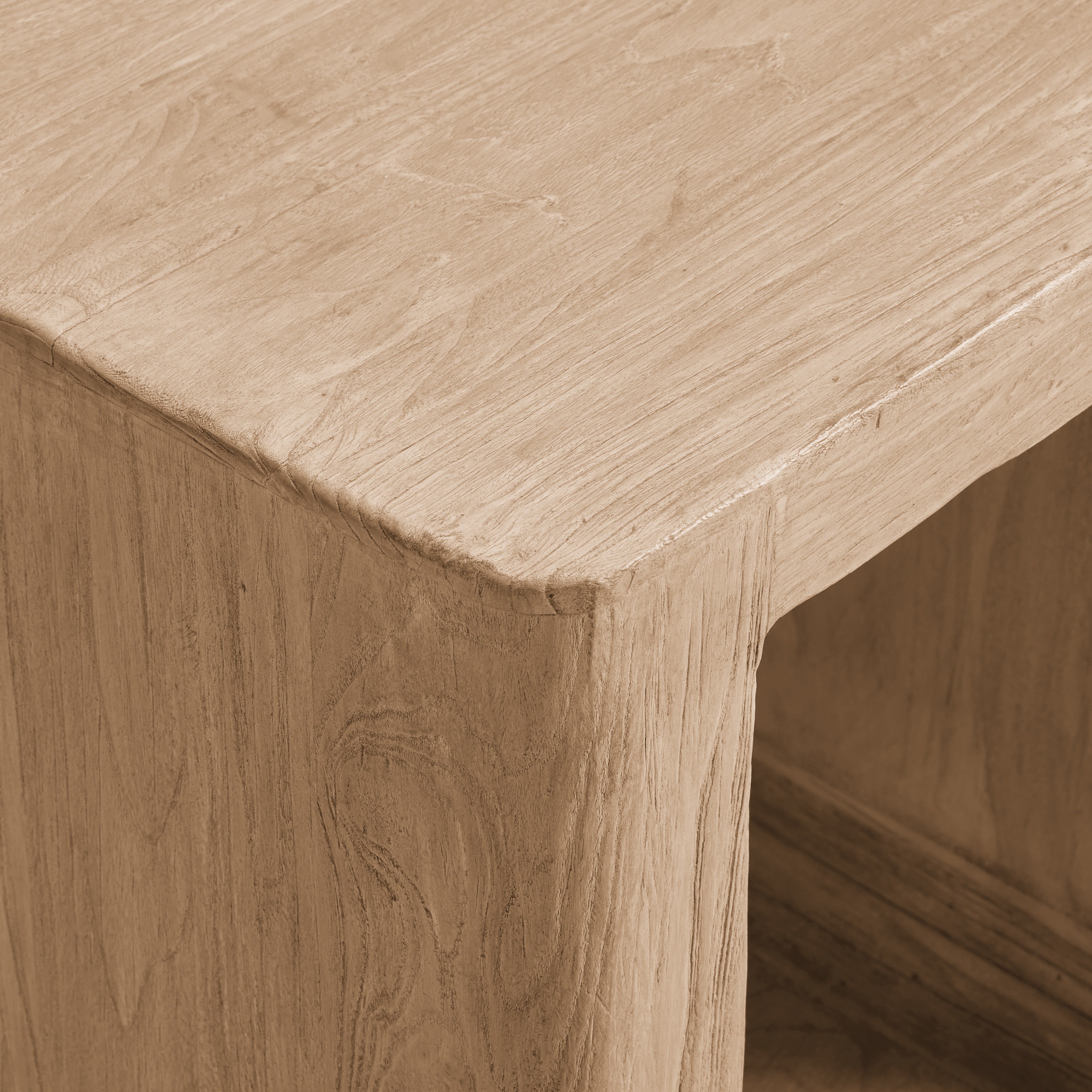 a close up of a wood surface