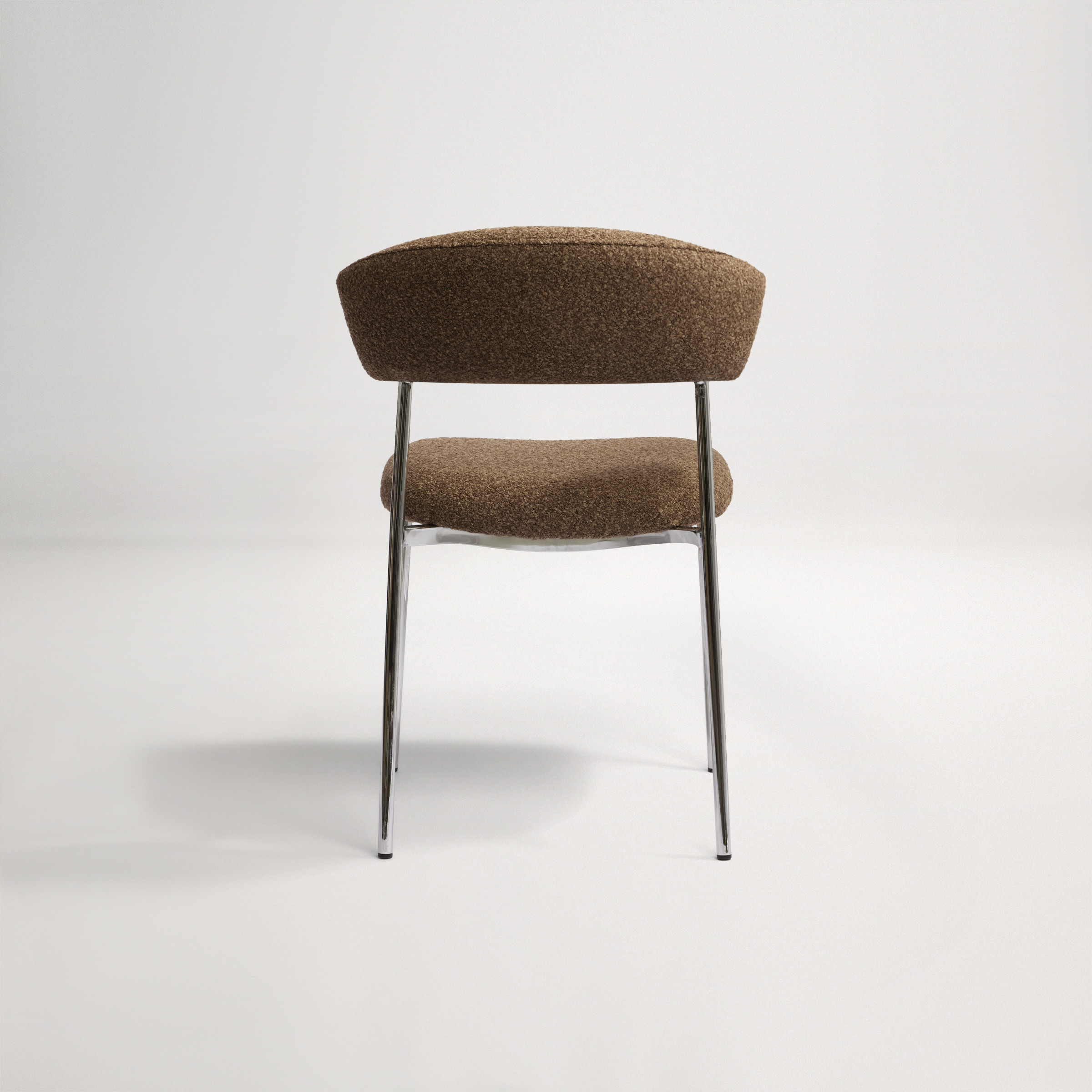 a chair with a cushion