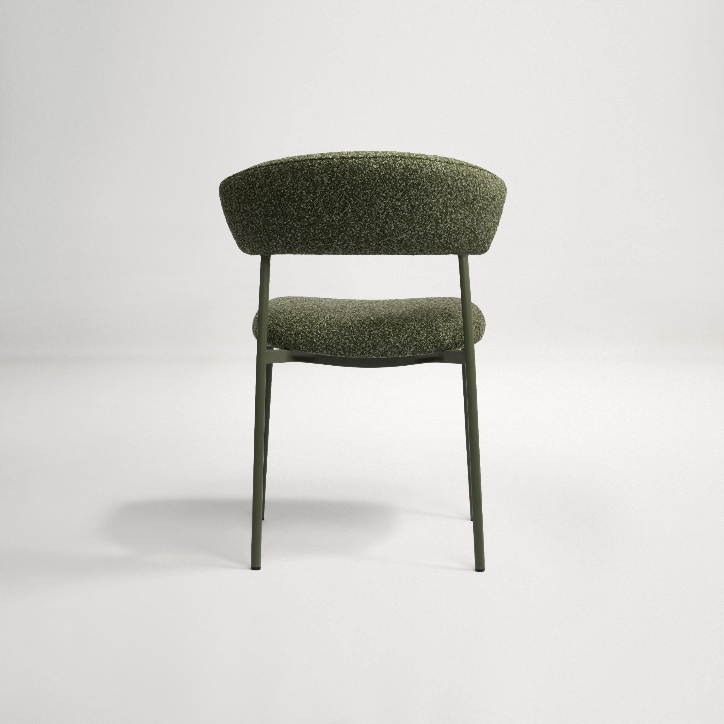 a chair with a cushion