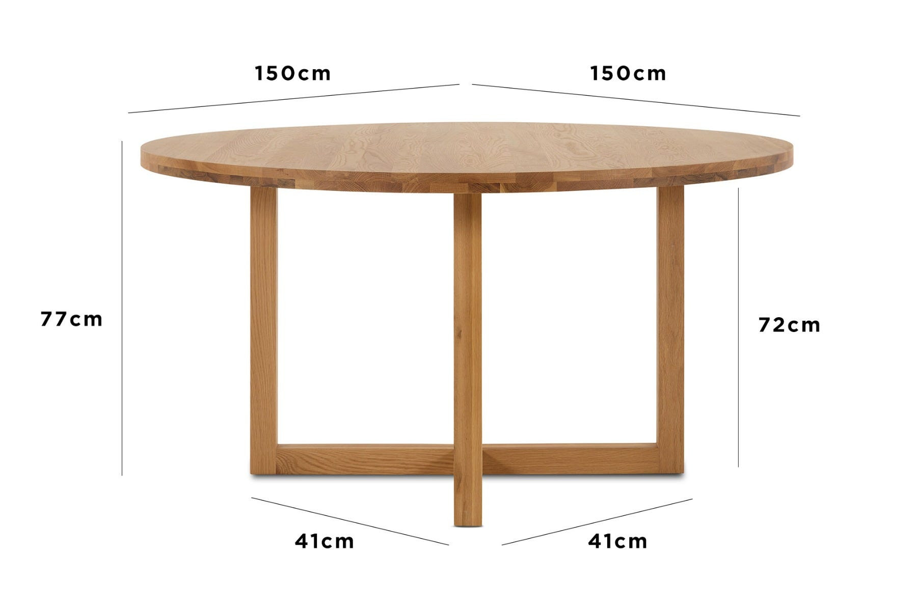 a wooden table with a table