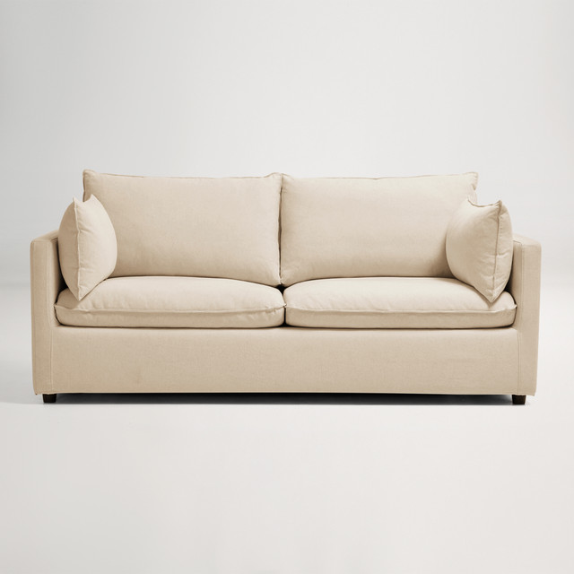 Loft Mini 4 Seat Sofa Bed -  Florence Natural