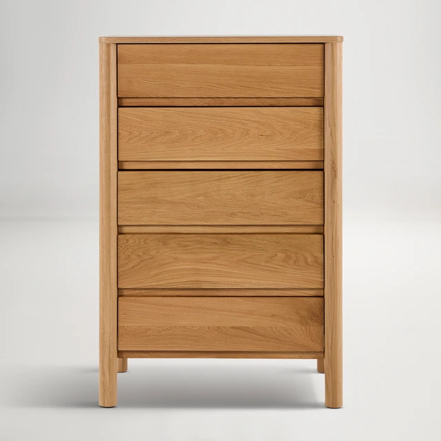 Ollie Tall Boy - Oak