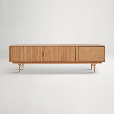 Manhattan 200cm TV Unit -  Oak