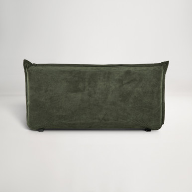 Happy 2 Seat Sofa Bed -  Cord Dark Green