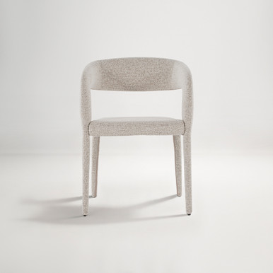 Helena Dining Chair -  Latte Fabric