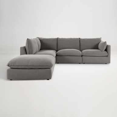 Loft Mini Fabric Right Corner Sofa -  Florence Grey