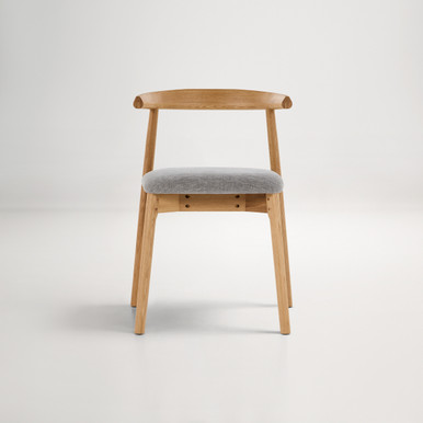 Ollie Dining Chair -  Oak/Grey