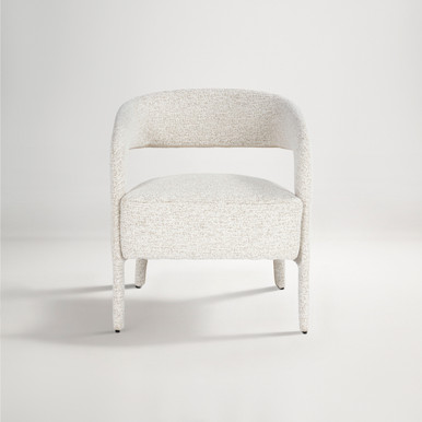 Helena Accent Chair  -  Latte Fabric