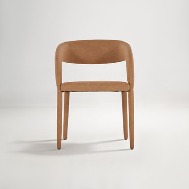 Helena Dining Chair -  Tan PU