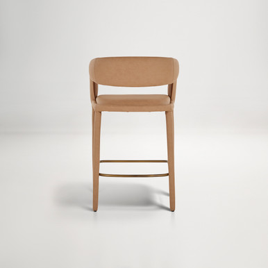 Helena Bar Stool  -  Tan PU