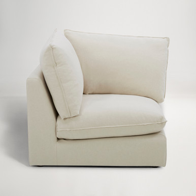 Loft Mini Fabric Modular Corner Sofa -  Florence Natural