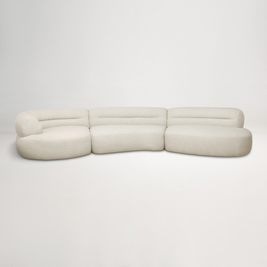 Brooklyn Left 5 Seat Sofa - Cleo Taupe