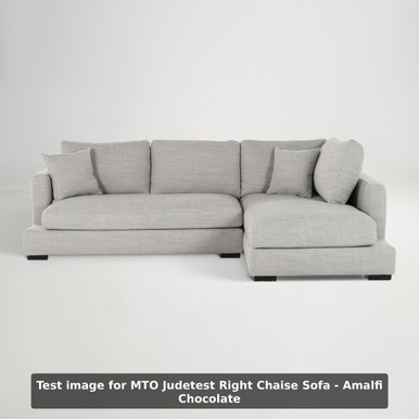MTO Judetest Right Chaise Sofa - Amalfi Chocolate