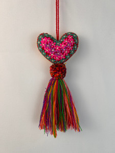 Heart pompom Heart pompom