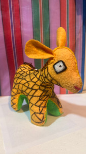 Wool yellow brown dog