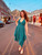 Halter boho cotton dress