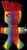 Pride rainbow red hair