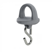 The Xcluder Pest Plug pull chain seal for dock levelers on a white background