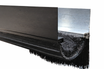 Dark Bronze Xcluder Adjustable X2 Rodent Proof Garage Door Seal on a white background