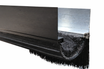 Dark Bronze Xcluder Adjustable X2 Rodent Proof Garage Door Seal on a white background