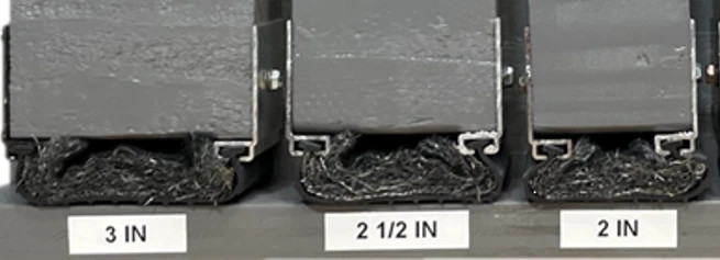 Xcluder Adjustable Overhead Door Seal Kit - For 8' to 16' doors