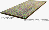 1x24x36 Inch Rebond Foam