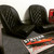 Diamond Hot rod stitch seat. All Black