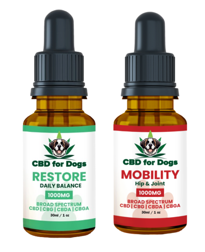2 Pack CBD - Restore & Mobility