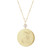 14kt Gold Filled Vintage Monogram Necklace