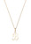 14KT Gold Filled Mini Initial "B" Necklace