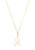14KT Gold Filled Mini Initial "R" Necklace