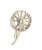 Vintage KRAMER Silver Flower Brooch