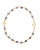 14KT Gold Filled Baby Side Cross Bracelet in Sapphire Crystal