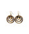 Vintage 80's Gold Sunset Earrings