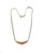 Vintage 80's TRIFARI Gold Fan Necklace
