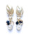 Vintage 80's Chunky Pearl Earrings