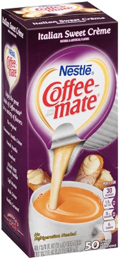 Coffee Mate Italian Sweet Creme Liquid Creamer Necco Coffee