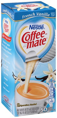 CoffeeMate French Vanilla Liquid Creamer Necco Coffee