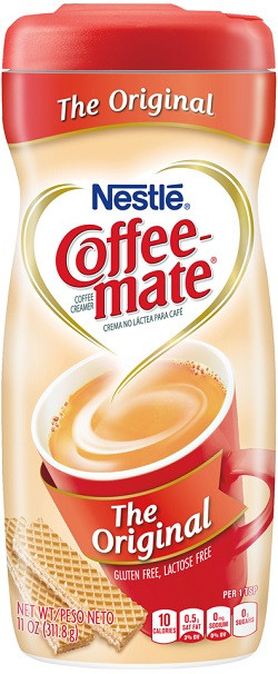 Coffeemate Original Powder Creamer 11oz Can Necco Coffee