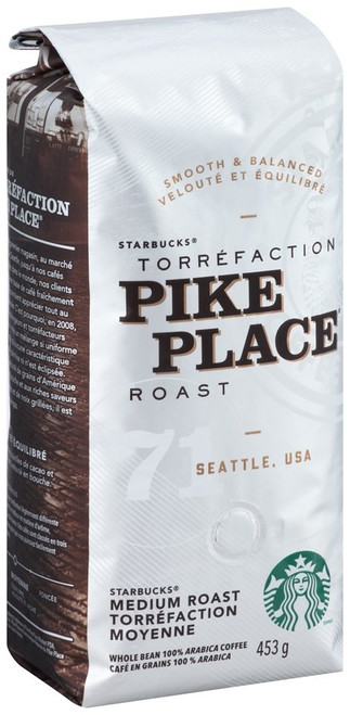 Starbucks Pikes Place 2.5 oz Ground - Necco Coffee