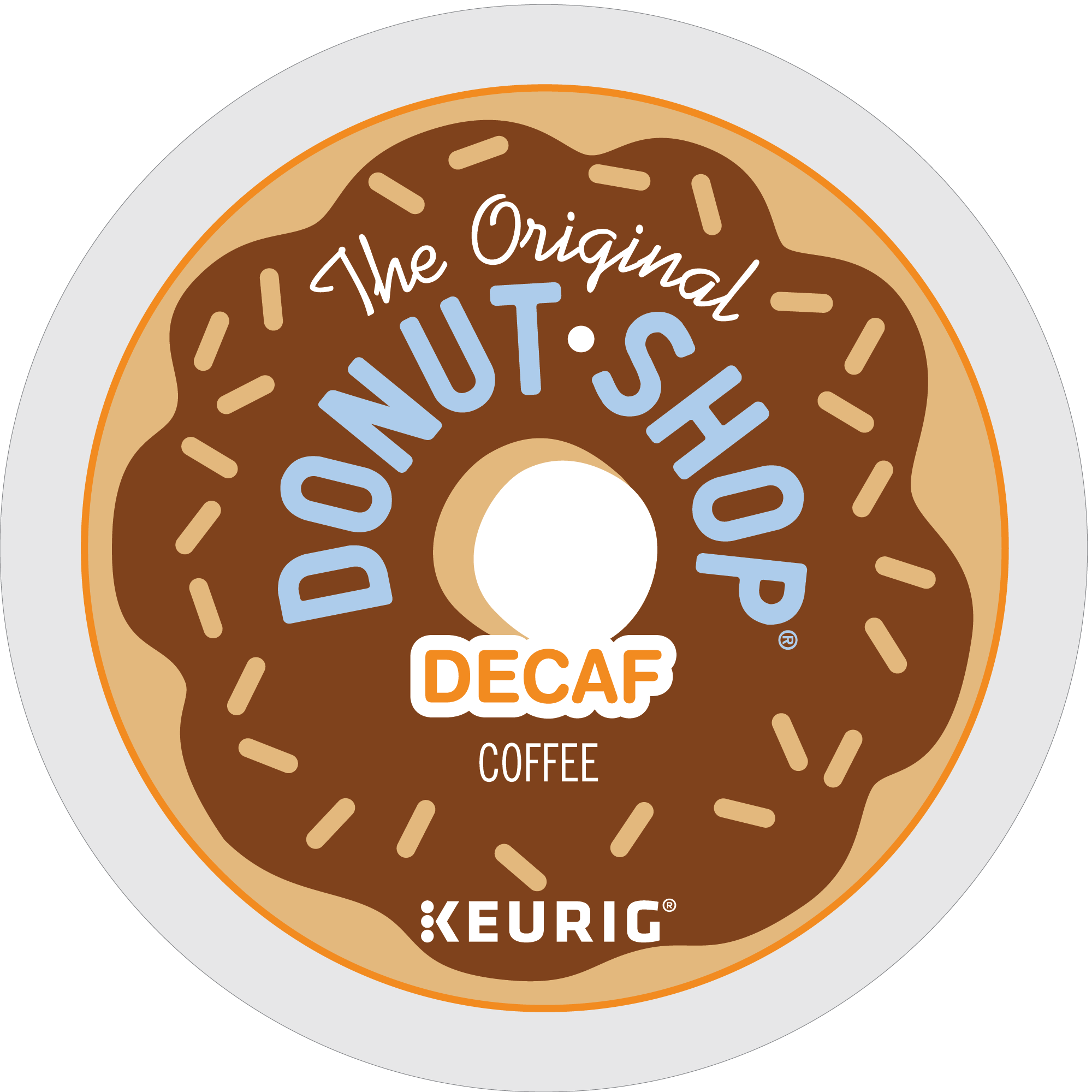 The DECAF Original Donut Shop K-Cups 
