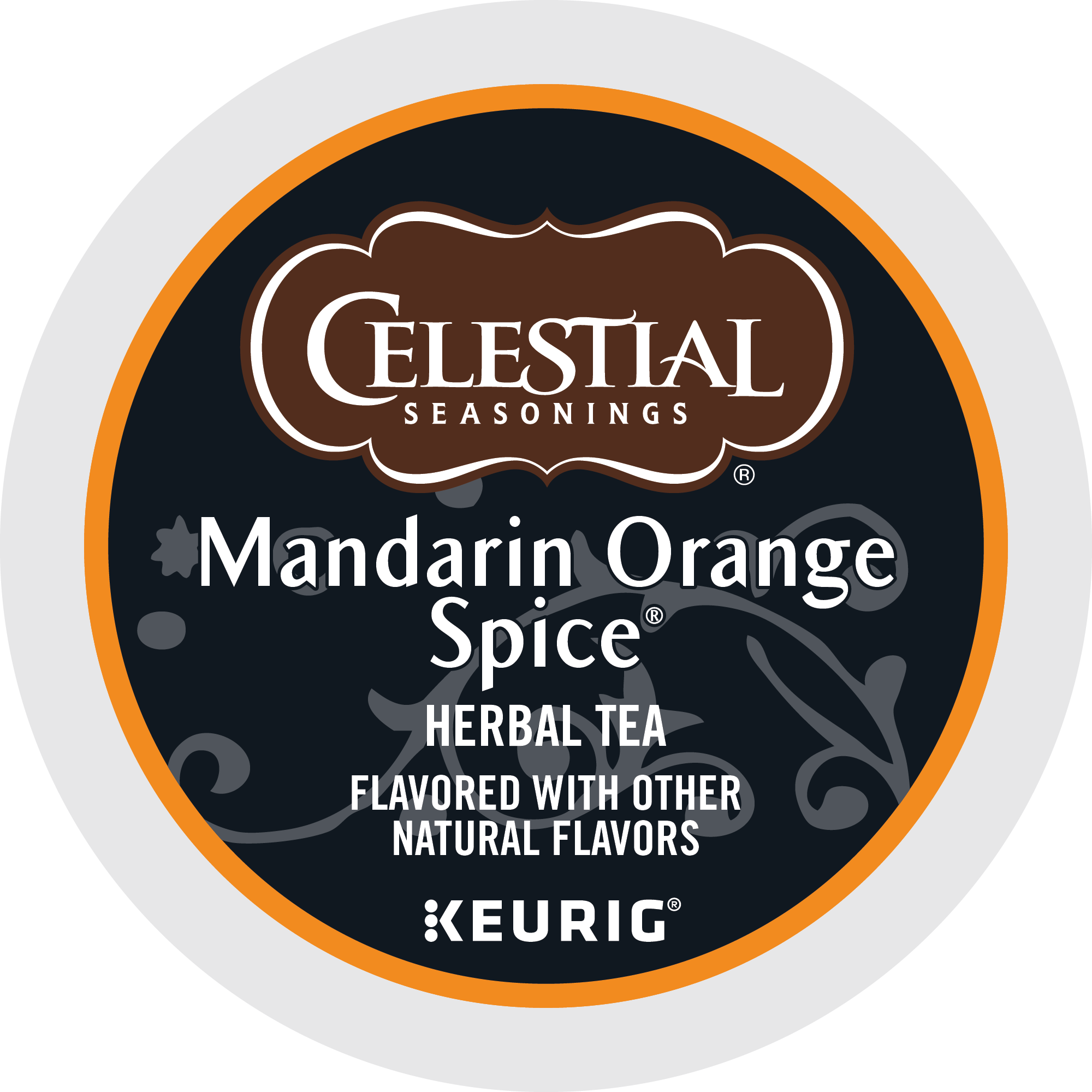 Celestial Mandarin Orange Tea KCups Necco Coffee