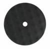 8" WAFFLE PAD, LIPPED, BLACK