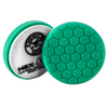 4" Green Hex-Logic Heavy Polishing Pad