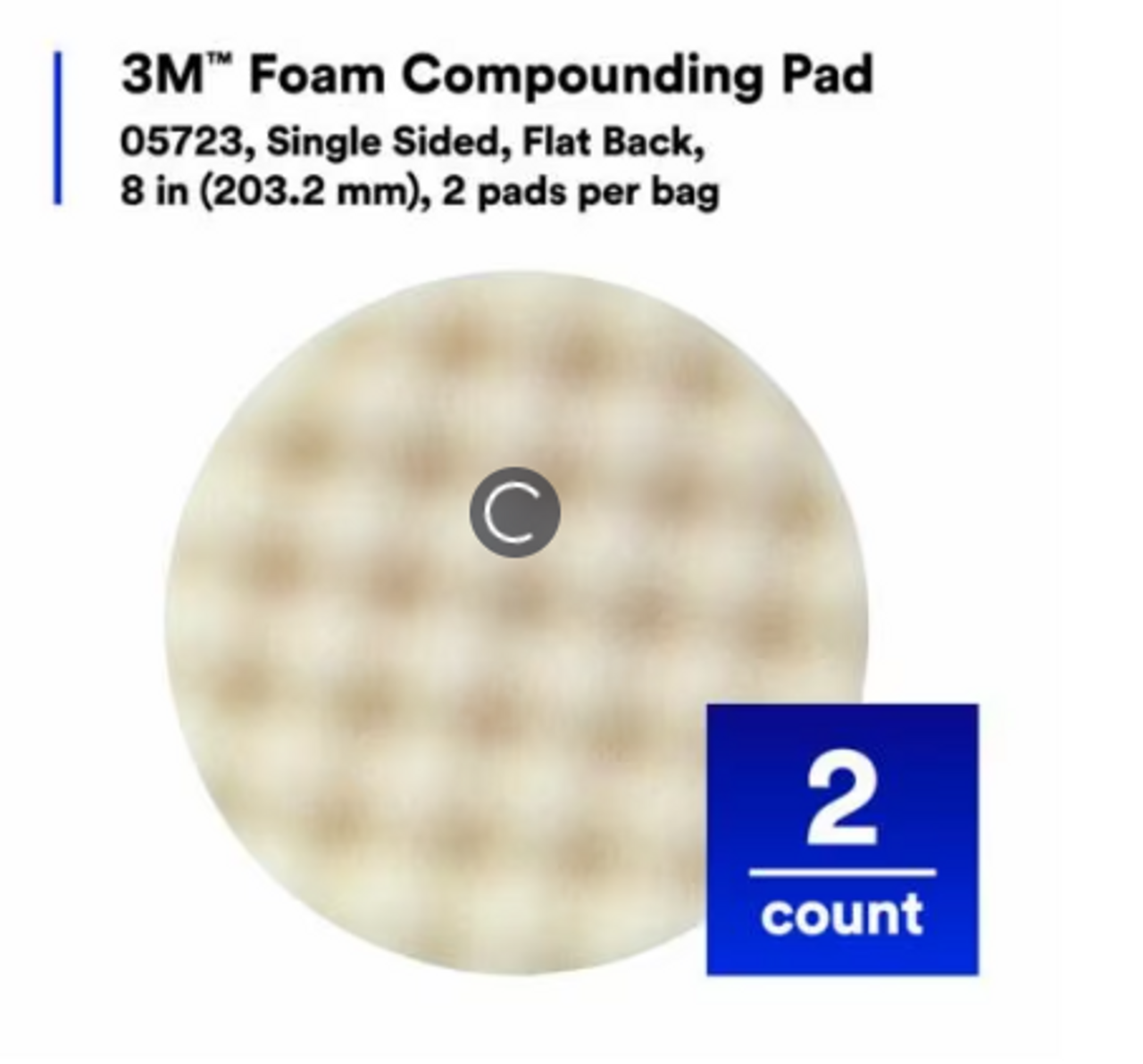 8" Foam Compounding Pad